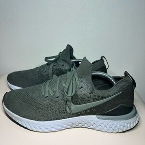 Nike Epic React Flyknit Olive Men's US 12 Running CrossFit Training shoes